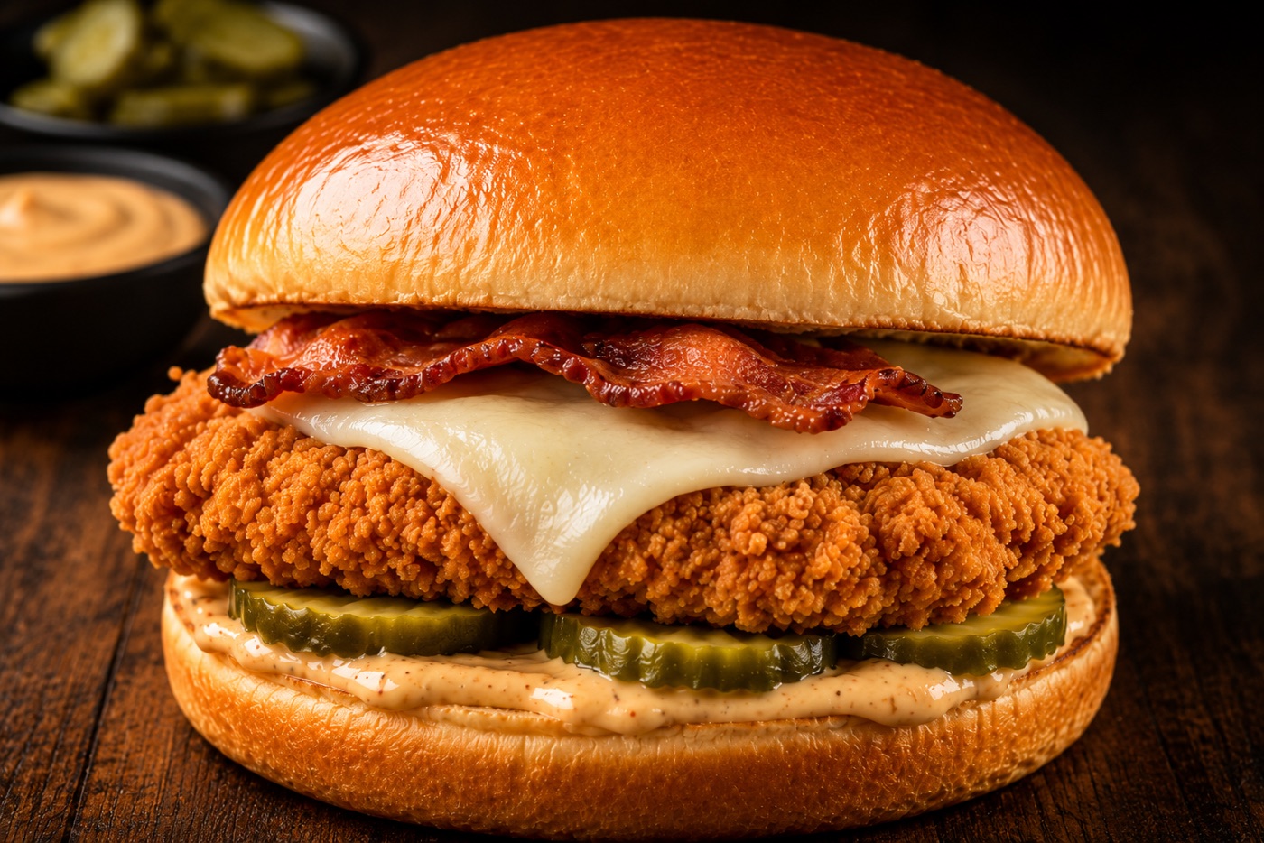Crispy Chicken Bacon Sandwich